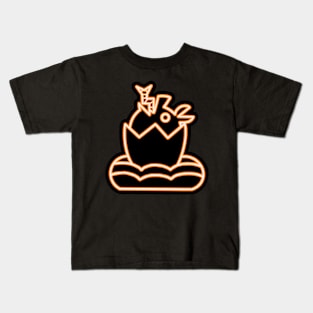 Neon Beast Symbol Kids T-Shirt